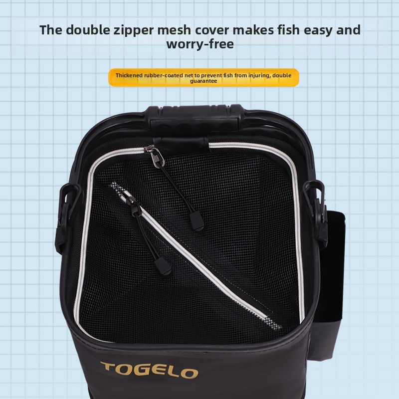Fish bucket New folding fishin - Fishing Equipment Us review and price