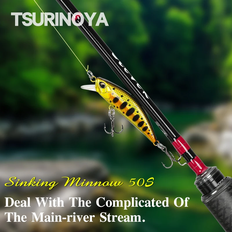 TSURINOYA Sinking Minnow Mini  - Fishing Equipment For Trout review and price
