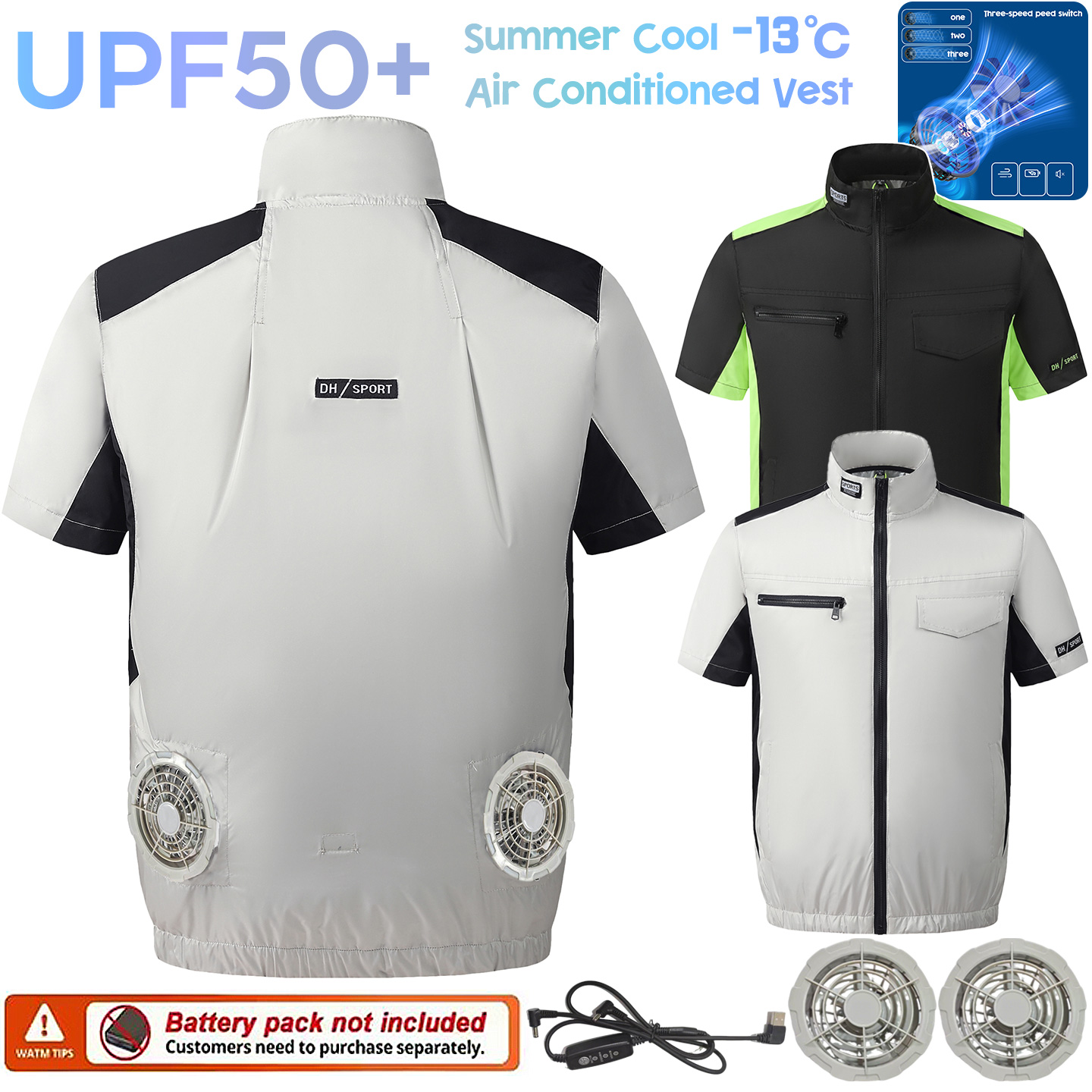 Fan Cooling Vest Summer Fishin - Fishing Vest Jacket review and price