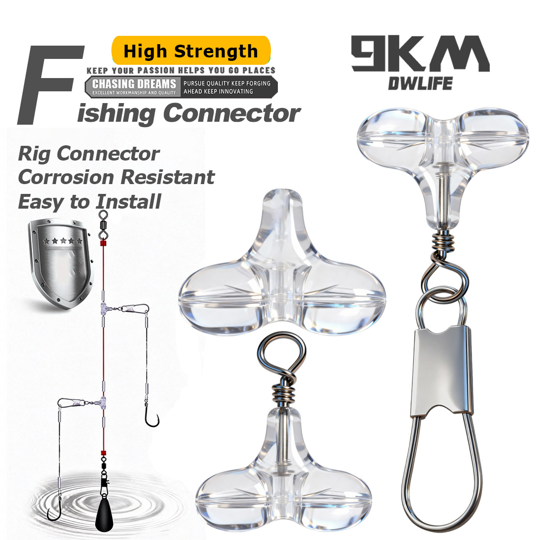 9KM T Shape Fishing Cross Bead - Fishing Equipment Parts review and price