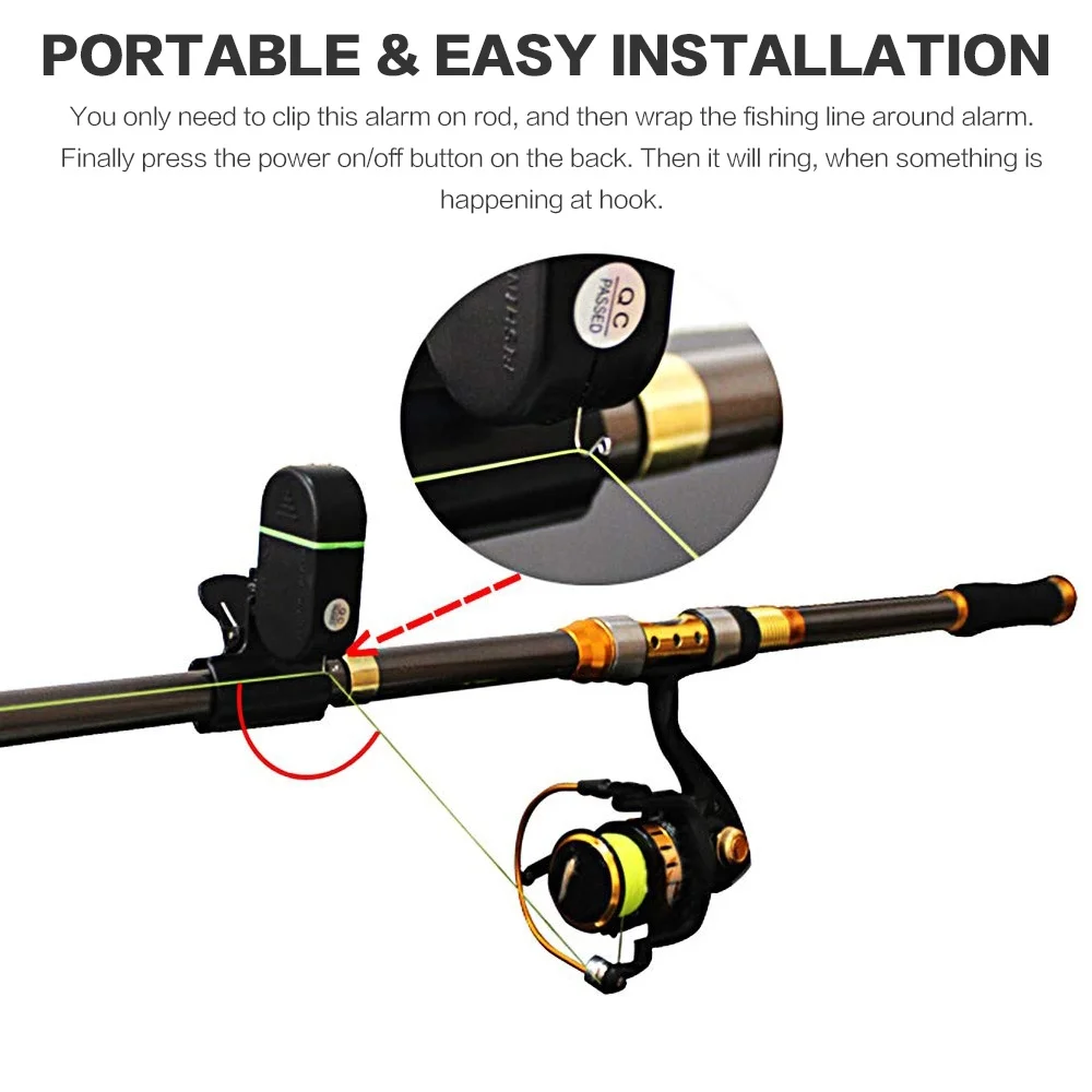 FLYSAND Fish Bite Lure Alert A - Bite Alarm Fishing review and price