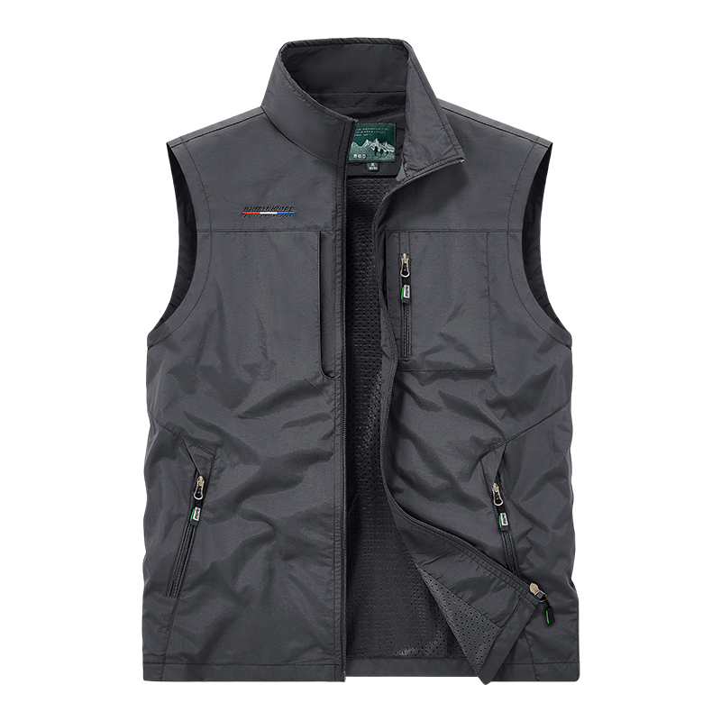 Men's Stand Collar Outdoor Ves - Fishing Vest Jacket review and price