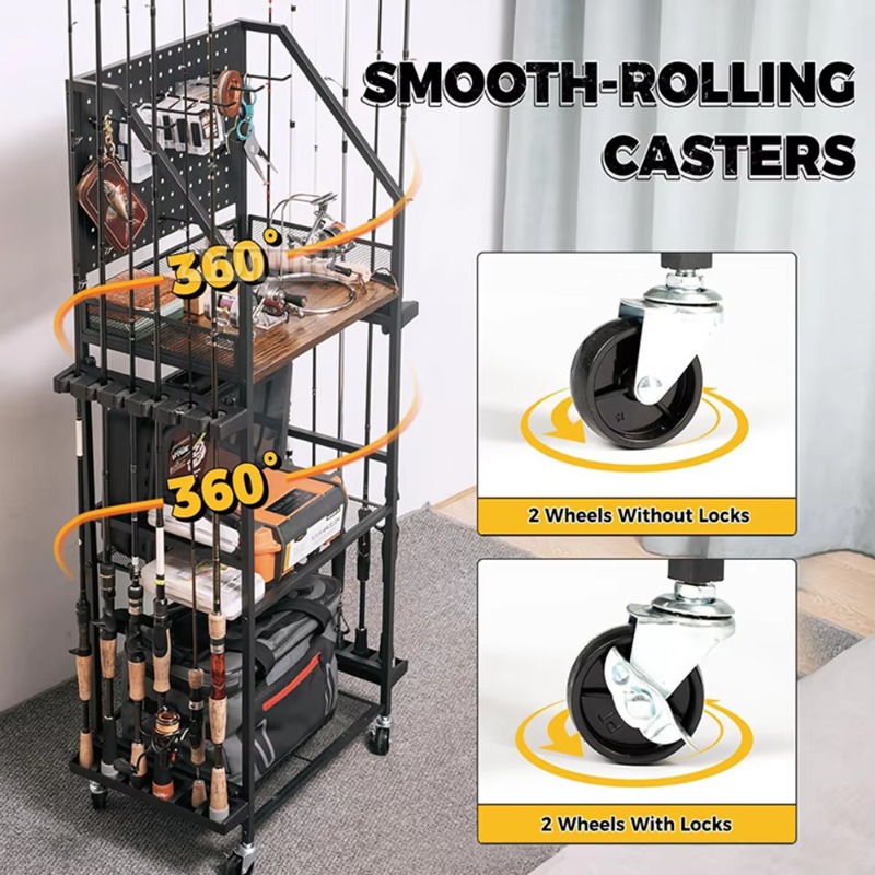 Fishing Gear Storage Shelf, Fi - Fishing Equipment Rod review and price