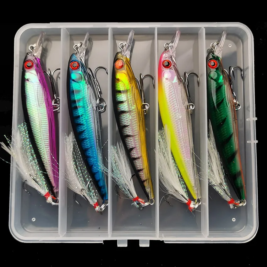 5pcs/box Laser 3D Eyes Bionic  - Fishing Lure review and price