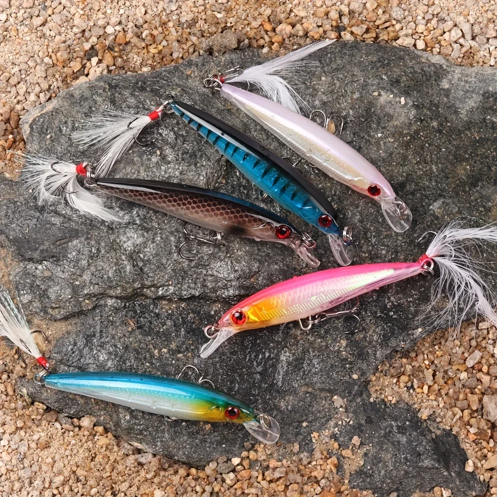 5pcs/box Laser 3D Eyes Bionic  - Fishing Lure review and price