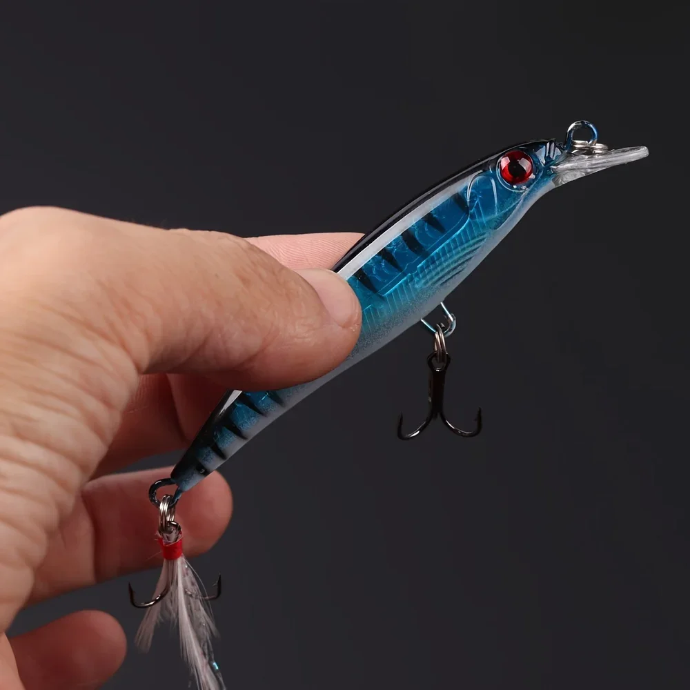 5pcs/box Laser 3D Eyes Bionic  - Fishing Lure review and price