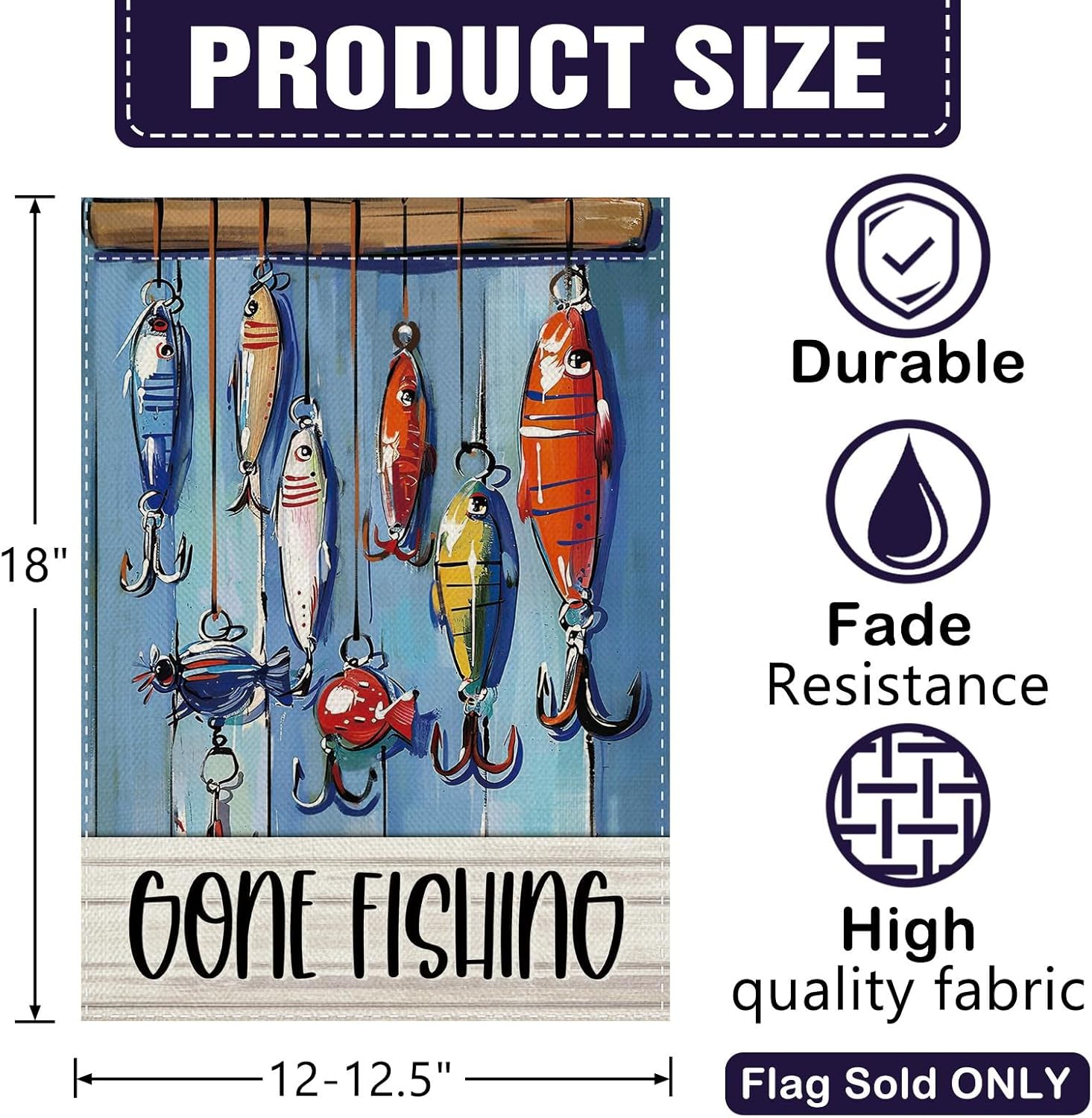 Dyrenson Vintage Gone Fishing  - Fishing Lure review and price