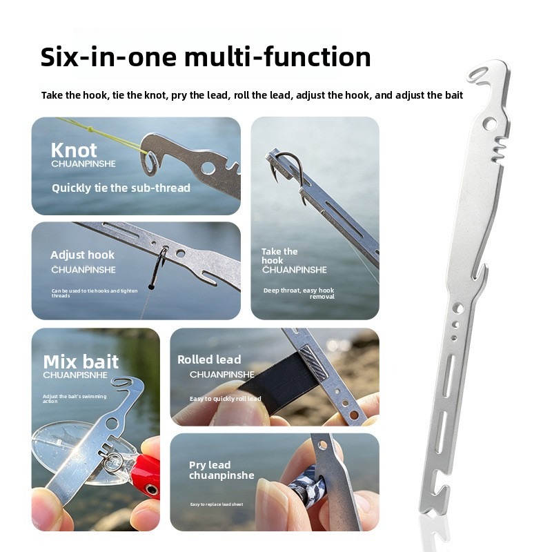 QAJTAO 4 Pieces 6-in-1 Stainle - Fishing Equipment Parts review and price